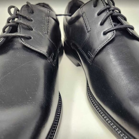 Men\'s 10.5 Rockport Charles Road Plain Toe black oxford shoes Charlesroad main image 10
